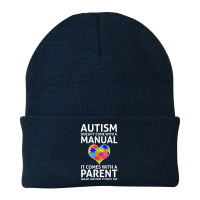 Autism Doesn T Come With A Manual Autism Mom Dad T Shirt Beanie | Artistshot