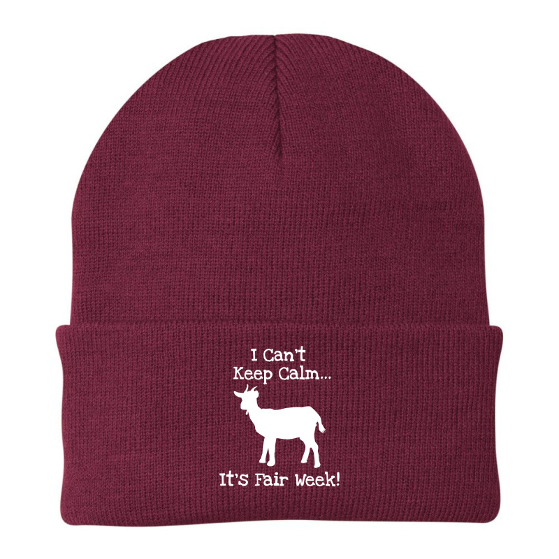 State And County Fair Show Goat Farm Animal Showing T Shirt Beanie by DarleneLee89 | Artistshot