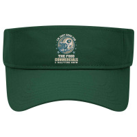 Football Just Here For Food Commercials Halftime Show Visor Hat | Artistshot