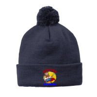 Grilling Superhero Pom Pom Beanie | Artistshot