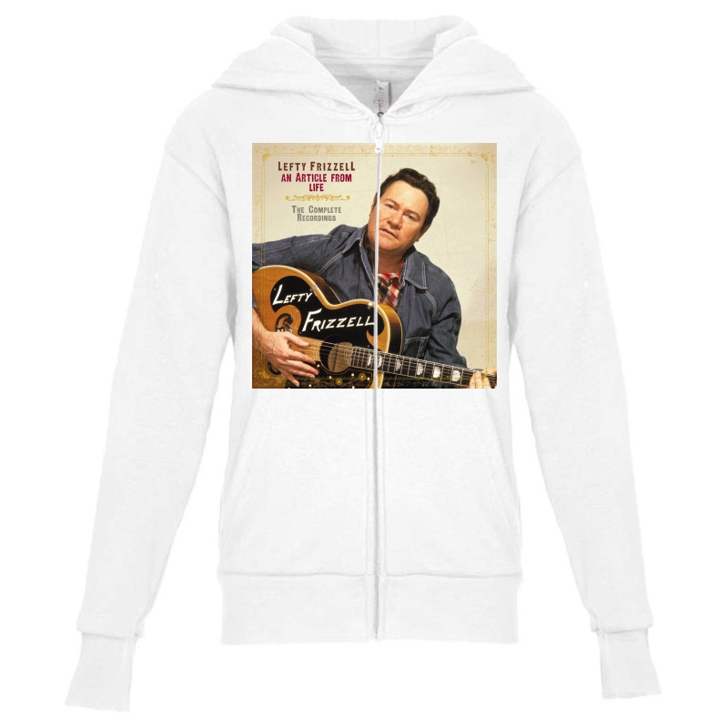 Lefty Frizzell Box Set An Article Fro Youth Zipper Hoodie | Artistshot