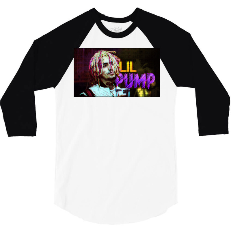 Lil Pump Hd Wallpapers Hip Hop Mu 3/4 Sleeve Shirt | Artistshot