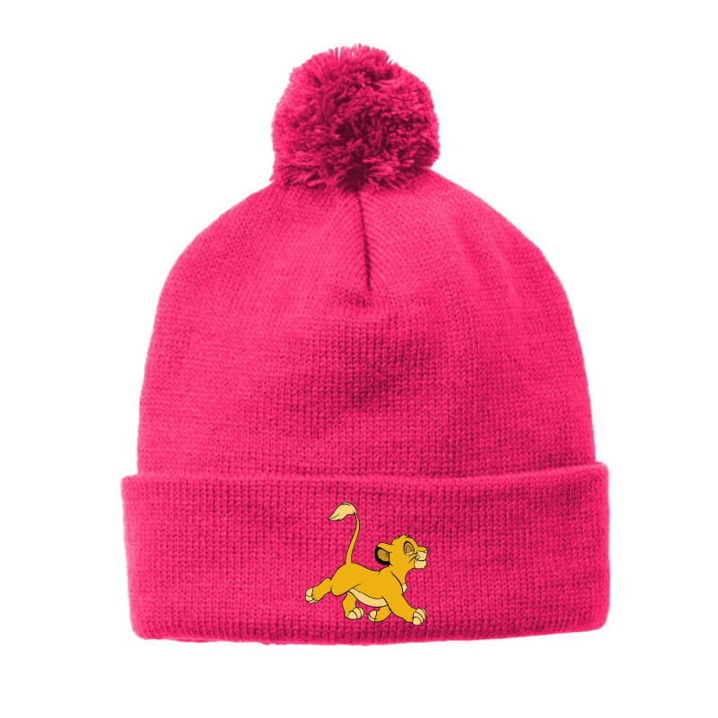 The Lion King Pom Pom Beanie by nanadesi | Artistshot