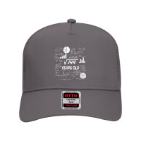 Birthday Square Root Math Problem Fun Calculation 12th T Shirt Mesh Back Trucker Hat | Artistshot