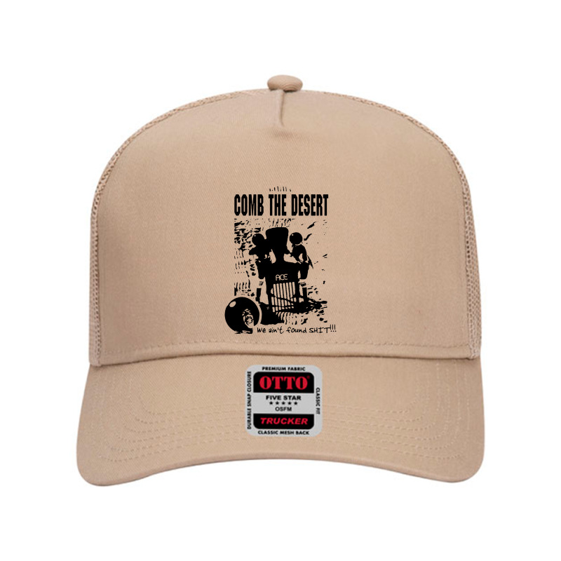 Comb The Desert Mesh Back Trucker Hat by trasheatercomicsart | Artistshot