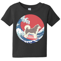 Alaskan Malamute T  Shirt Alaskan Malamute Gifts   Ocean Waves Surfing Baby Tee | Artistshot