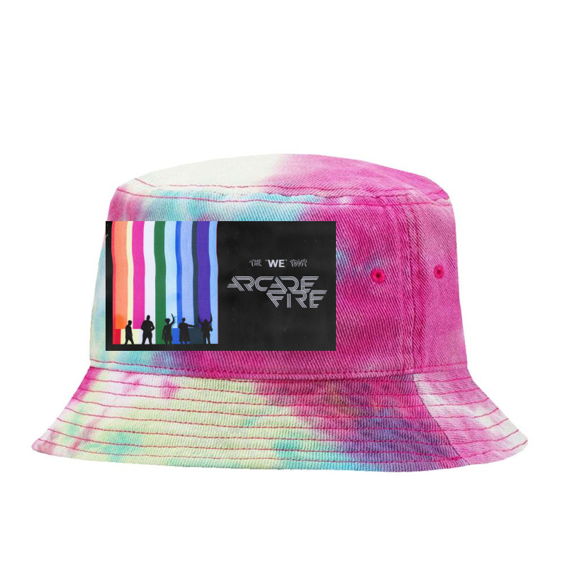 The We Tour Arcade Fire Tie Dyed Bucket Hat by LorraineKimmons | Artistshot