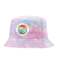 Bigfoot Hide   Seek World Champ Sasquatch Silhouette T Shirt Tie Dyed Bucket Hat | Artistshot