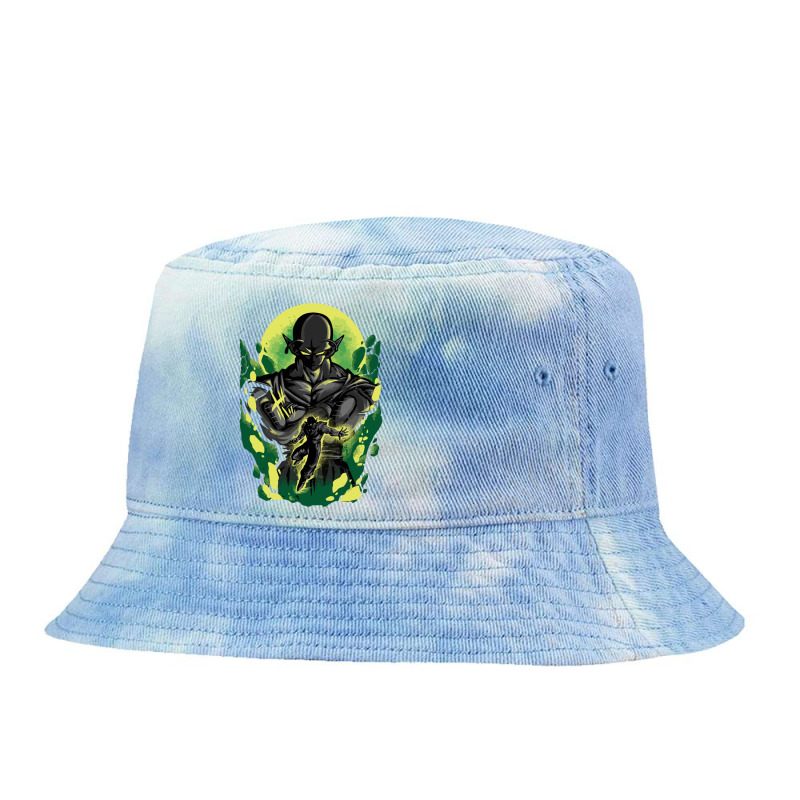 Attack Of Piccolo Tie Dyed Bucket Hat by turisman | Artistshot