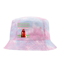 Christian Merry Christmas Funny Jesus Nativity 262 Bibble Jesus Tie Dyed Bucket Hat | Artistshot