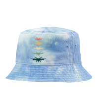 Fpv Drone Racing Quadcopters Rc Pilot Aerial Sports Vintage Retro Tie Dyed Bucket Hat | Artistshot