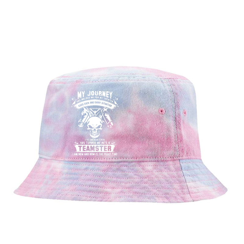 My Journey Teamster Tie Dyed Bucket Hat by jamupegellinu | Artistshot