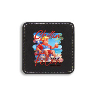 Chillin Like A Felon Funny Trump Tshirt, Trump Sum Square Leatherette Patch | Artistshot