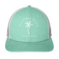 Womens Grace Bay Beach Turks And Caicos Islands Men Women V Neck T Shi Snapback Trucker Cap | Artistshot