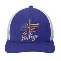 Patriotic 4th Of July String Instrument Guitarist T Shirt Snapback Trucker Cap | Artistshot