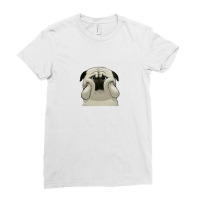 Pug Life Ladies Fitted T-shirt | Artistshot