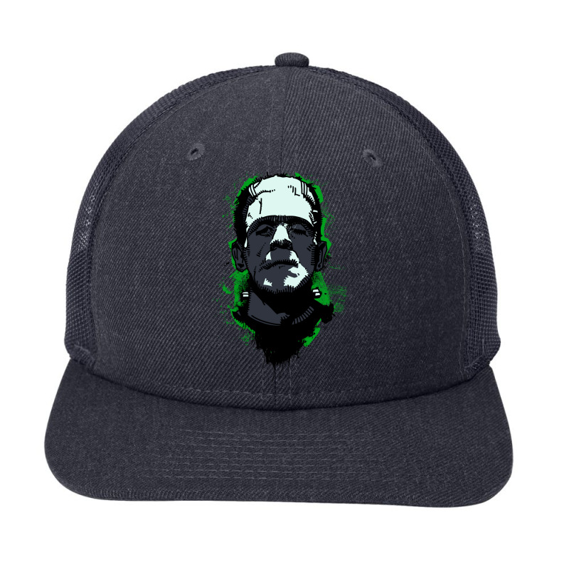 Cartoon Gifts Green Face Gift Men Snapback Trucker Cap by HeavenArtists | Artistshot