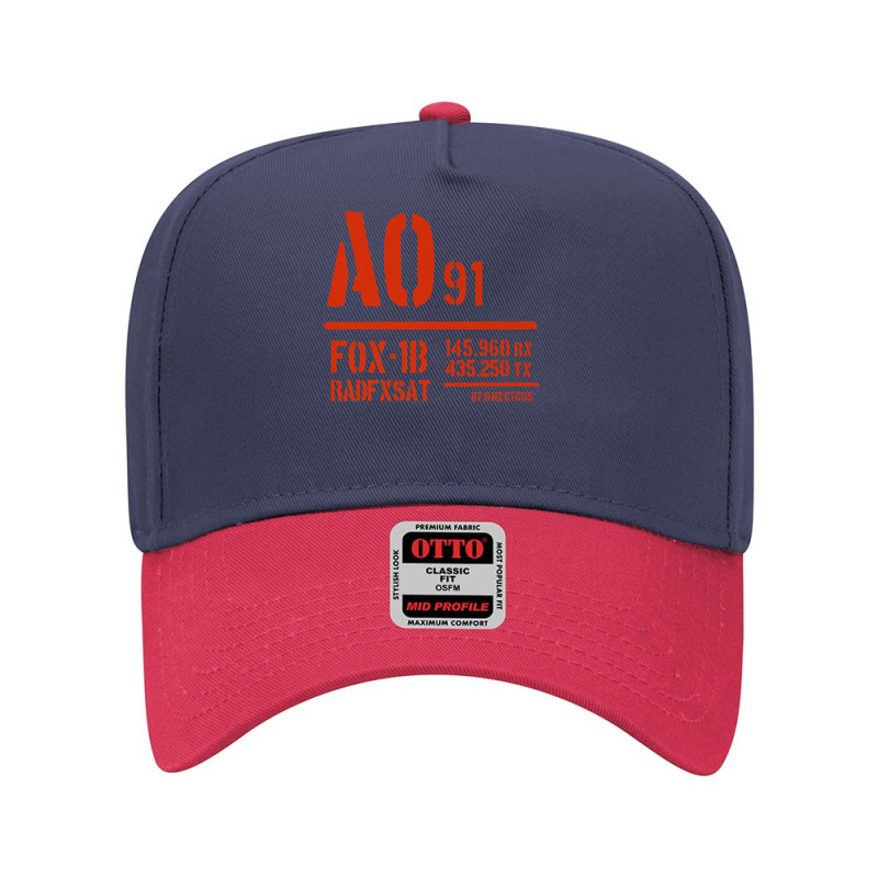 Ao91 Amateur Radio Satellite Premium T Shirt Adjustable Baseball Cap by cm-arts | Artistshot