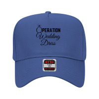 Wedding Dress Shopping Operation Wedding Dress Adjustable Baseball Cap | Artistshot