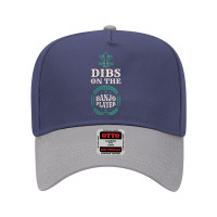 Womens Dibs On The Banjo Player Banjos Music Strings Instrument V Neck Adjustable Baseball Cap | Artistshot