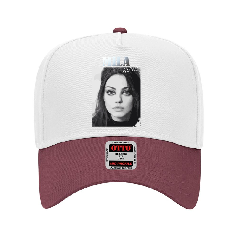 The Cute Mila Kunis Adjustable Baseball Cap by cm-arts | Artistshot