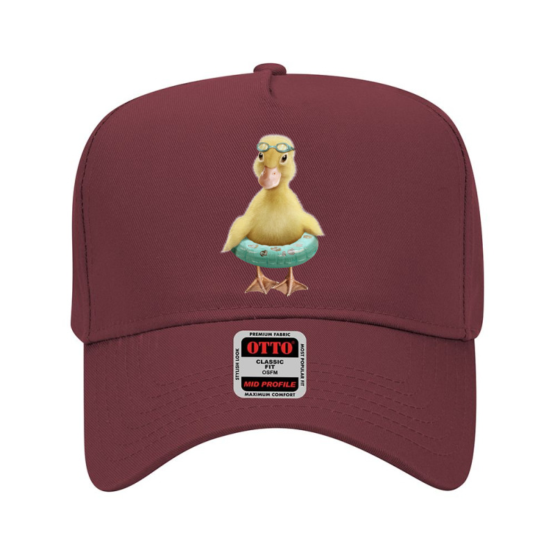 Duck Magnet Adjustable Baseball Cap by YURIYAMIGUD | Artistshot