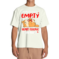 Mostly Running On Empty Heart Disease Warrior T Shirt Urban Heavy T-shirt | Artistshot