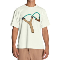 Wooden Slingshot Urban Heavy T-shirt | Artistshot