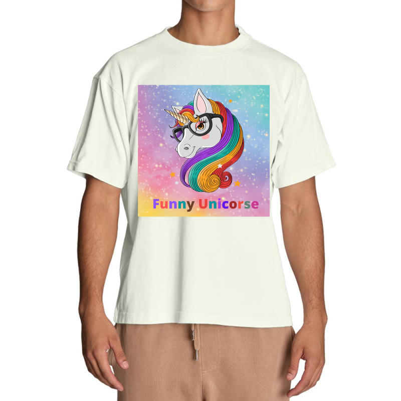 Funny Unicorse Urban Heavy T-shirt | Artistshot