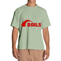 Interesting Ruby On Rails Urban Heavy T-shirt | Artistshot