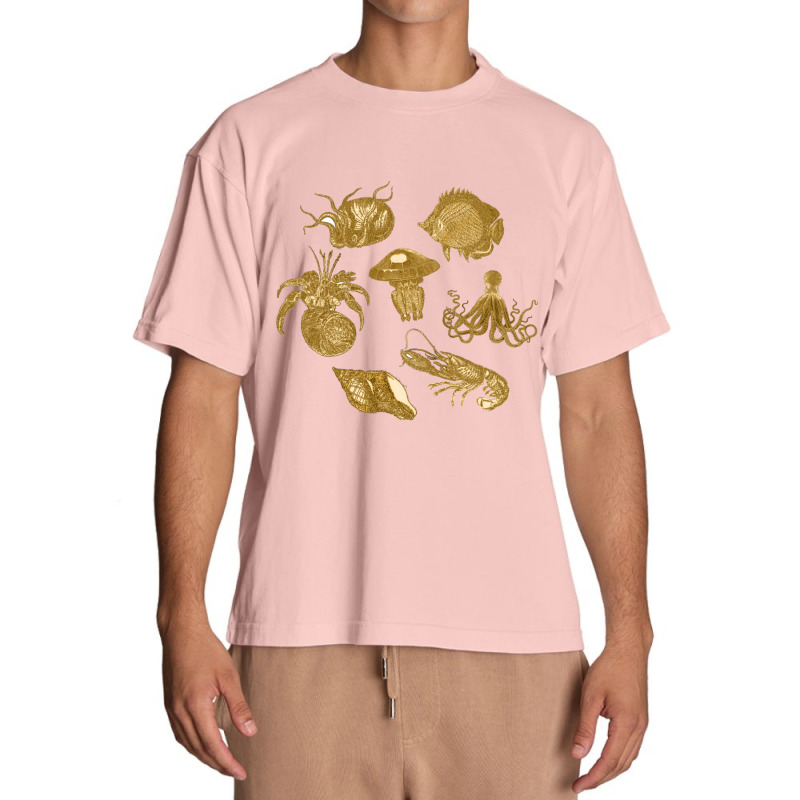 Golden Crustaceancore Urban Heavy T-shirt | Artistshot