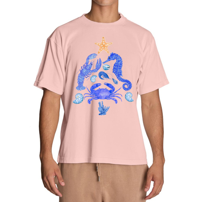 Oh Crustacean Tree  Cute Crustaceancore Urban Heavy T-shirt | Artistshot