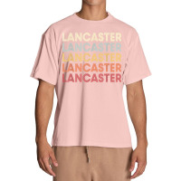 Lancaster California Lancaster Ca Retro Vintage Text T Shirt Urban Heavy T-shirt | Artistshot