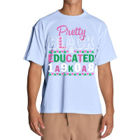 Pretty Black And Educated J15 Founder's Day Aka Women T Shirt Urban Heavy T-shirt | Artistshot