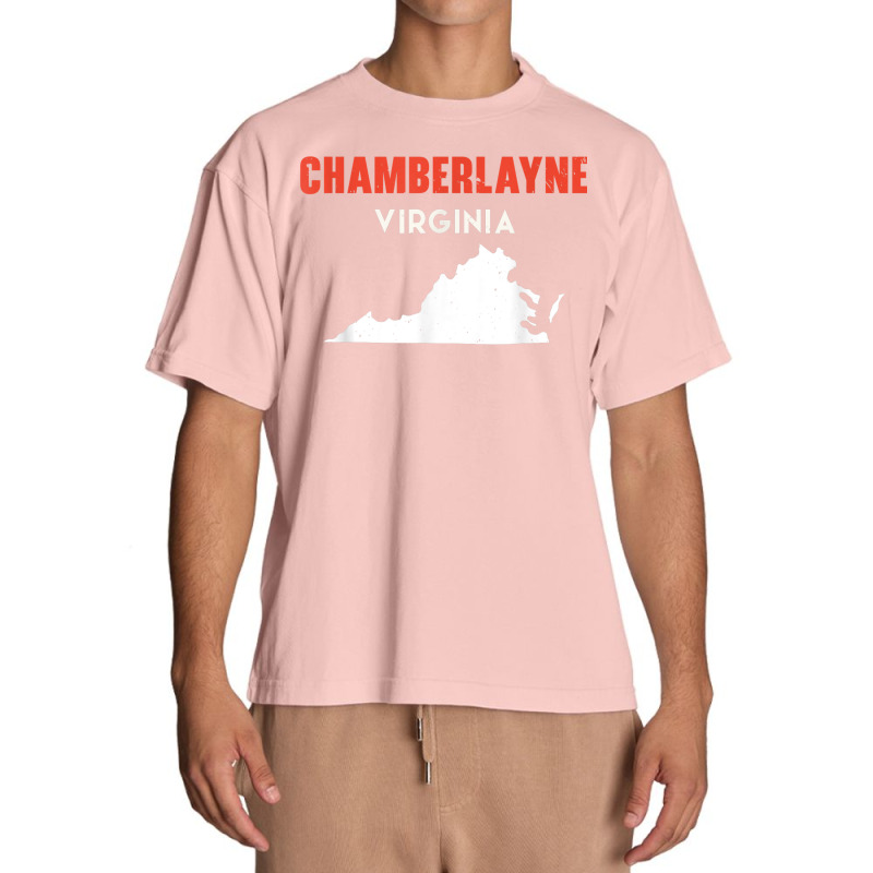 Chamberlayne Virginia Usa State America Travel Virginian Urban Heavy T-shirt by Fashzilla | Artistshot