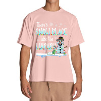 Librarian There's Snow Place Like The Library Christmas Snow Urban Heavy T-shirt | Artistshot