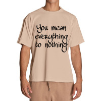 Manchester Orchestra - Everything To Nothing Urban Heavy T-shirt | Artistshot