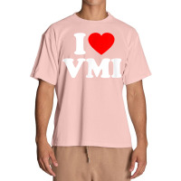 Vmi Love Heart College University Alumni T Shir Urban Heavy T-shirt | Artistshot