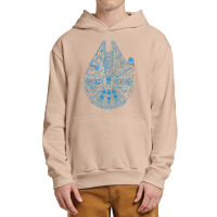 Millennium Falcon, Millennium Falcon Vintage, Millennium, Falcon, Mill Urban Pullover Hoodie | Artistshot