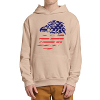 Patriotic Eagle, Patriotic Eagle Vintage, Patriotic Eagle Art, Patriot Urban Pullover Hoodie | Artistshot