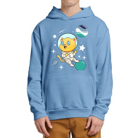 Cat In Space Oriented Aroace Pride Urban Pullover Hoodie | Artistshot