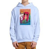 Lady Of The Waters, Lady Of The Waters Art, Lady Of The Waters Paintin Urban Pullover Hoodie | Artistshot