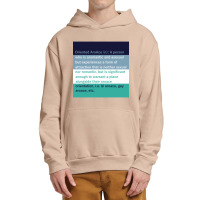 Oriented Aroace Definition Block Urban Pullover Hoodie | Artistshot