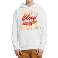 Distressed Blood Donation To Bat, Distressed Blood Donation To Bat Art Urban Pullover Hoodie | Artistshot