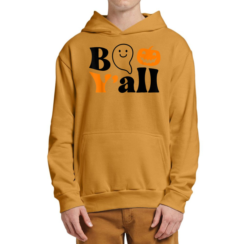 Boo Y'all Cute Ghost Boo Squad Spooky Season Halloween Urban Pullover Hoodie | Artistshot