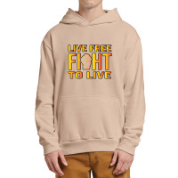 Live Fight To Live Fist Urban Pullover Hoodie | Artistshot