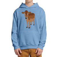 Jersey Cow Long Urban Pullover Hoodie | Artistshot