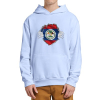 Super Belizean Heritage Proud Belize Roots Flag Pullover Hoodie Urban Pullover Hoodie | Artistshot