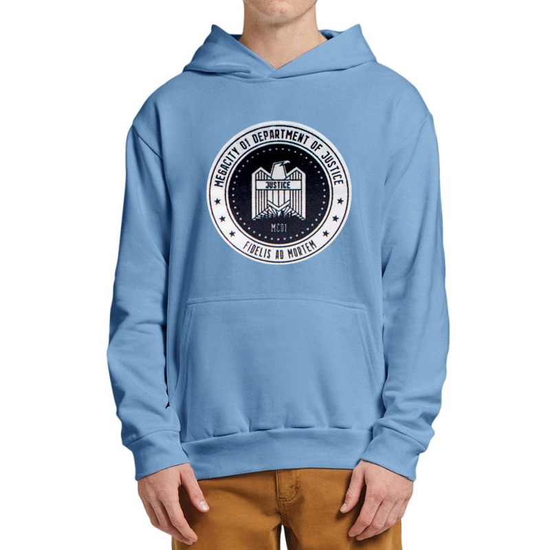 Megacity Doj (dredd) Urban Pullover Hoodie | Artistshot