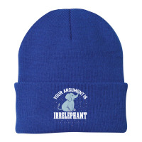 Your Argument Is Irrelephant Funny Elephant Beanie | Artistshot